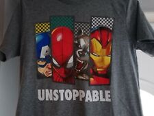 Kids marvel tshirt for sale  HARLOW