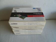 LOTE DE 4 adaptadores PCI Edimax Wireless 802.11 b/g/n 32 bits EW-7722IN comprar usado  Enviando para Brazil