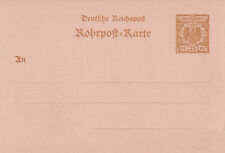 Rohrpostkarte 1889 gebraucht kaufen  Stammbach