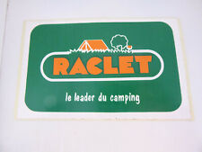 Autocollant sticker raclet d'occasion  Orleans-