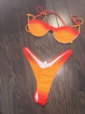 Orange thong bikini for sale  Richmond