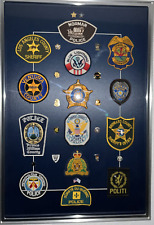 Police patch collection for sale  Clearwater