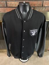 Las Vegas Raiders NFL Football Varsity Jacket Mens XL Sin City LA Los Angeles  for sale  Eau Claire