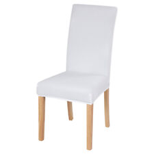 white stretch chair covers for sale  CANNOCK