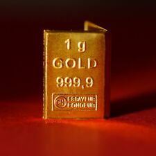 Gramm goldbarren 999 gebraucht kaufen  Berlin