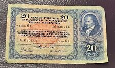 Billet francs 1933 d'occasion  Grenoble-