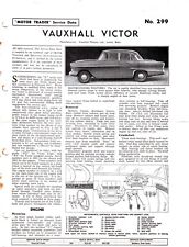 Vauxhall victor 1957 for sale  WARRINGTON