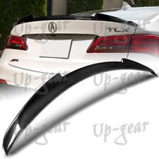 Para 2015-2020 Acura TLX V-Style totalmente real fibra de carbono porta-malas traseiro asa spoiler comprar usado  Enviando para Brazil