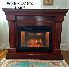 Electric fireplace mantel for sale  Roslyn Heights