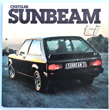 Chrysler sunbeam 1979 for sale  Shipping to Ireland