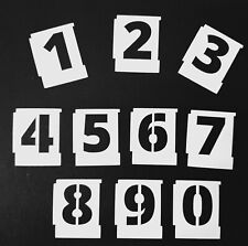 Number stencils template for sale  RIPON