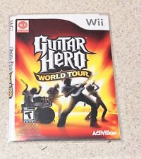 Guitar Hero World Tour Nintendo Wii Complete with Manual Tested Works for sale  Shipping to South Africa