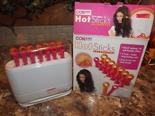CONAIR Hot Sticks HairSetter Flexible Hot Roller Rosa Naranja Espirales Rizados segunda mano  Embacar hacia Argentina