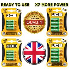 Jcb aaa rechargeable for sale  STOKE-ON-TRENT