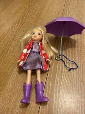 moxie girlz raincoat colour splash doll - Avery 25cm wifh  umbrella Gc for sale  EASTLEIGH