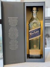 Johnnie Walker Blue Label Whisky Escocés Botella VACÍA con Caja 750ml segunda mano  Embacar hacia Argentina