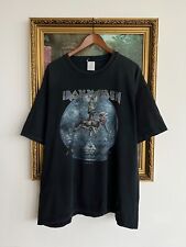 Camiseta Preta Vintage 2003 Iron Maiden Seventh Son of a Seventh Son Tamanho XL, usado comprar usado  Enviando para Brazil