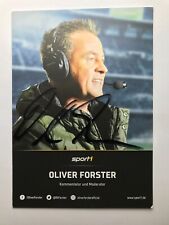 Autografo oliver forster usato  Guidonia Montecelio