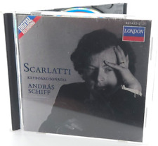 Domenico Scarlatti (1685-1757) Teclado Sonatas CD Cinta Andras Schiff Piano 1989 segunda mano  Embacar hacia Argentina