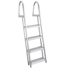 Pontoon Boat Ladder 4 Step Removable Boarding Aluminum Heavy Duty Al-A4 for sale  Shipping to South Africa
