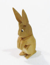 carved wood rabbit for sale  Evans