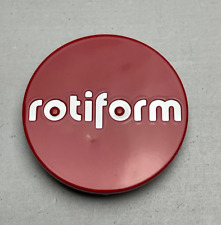 *USED Rotiform Red/Chrome Logo Snap In Wheel Center Cap 1003-40RC for sale  Shipping to South Africa