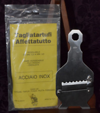 Fatiador/barbeador de chocolate ACCIAIO INOX Itália aço inoxidável trufas (com saco original), usado comprar usado  Enviando para Brazil