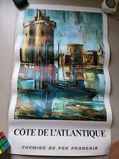 Affiche côte atlantique d'occasion  Saint-Pierre-du-Vauvray