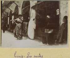 Tunis. Les souks. Tunisie. Tunisia. Tirage citrate 1904. segunda mano  Embacar hacia Argentina