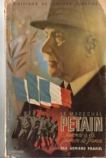 Pétain militaria document d'occasion  Crest