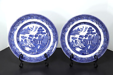 willow pattern plate for sale  Shipping to Ireland