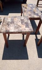 cappuccino coffee table set for sale  Elm Mott