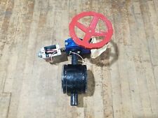 Globe Fire Sprinkler Co. GLR300G Butterfly Valve 6" in 300 PSI Manual Open Used for sale  Shipping to Canada