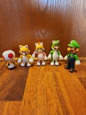 Figuras Super Mario 3D World Multi Pack Navegador Juguete Furia Gato Mario Melocotón Luigi segunda mano  Embacar hacia Argentina