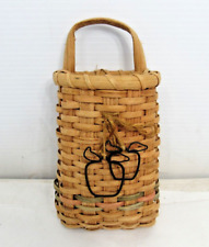 Hanging basket wicker for sale  Hinckley