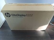 HP EliteDisplay E222 PC Monitor Écran Ordinateur  segunda mano  Embacar hacia Argentina