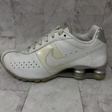 Tênis de corrida Nike Shox 343907-111 Classic II branco prata feminino tamanho 7,5 M comprar usado  Enviando para Brazil