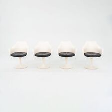 Conjunto de quatro cadeiras de braço Eero Saarinen da década de 1960 para pedestal Knoll Tulip, modelo 150EUA, usado comprar usado  Enviando para Brazil