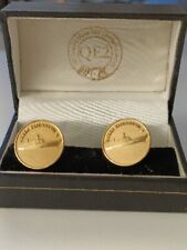 Qe2 cufflinks cunard for sale  HULL