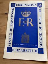 1953 elizabeth coronation for sale  IPSWICH