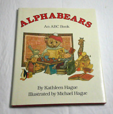 Alpha Bears an ABC Book 1984 Inscrito Kathleen Hague, Michael Hague comprar usado  Enviando para Brazil