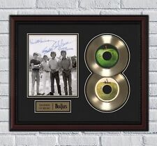 Disco Beatles 2 emoldurados ouro ou platina 45 com assinaturas de reprodução comprar usado  Enviando para Brazil