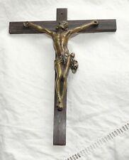 Crucifix bronze and d'occasion  Expédié en Belgium