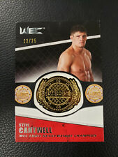 Used, 2011 Topps UFC Title Shot Replica Championship Belts Red Steve Cantwell 13/25 for sale  Canada