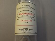 '13 Pappy Van Winkle 12 Year Special Reserve Lot B Bourbon Empty Bottle Unrinsed for sale  Shipping to South Africa