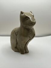 Carved stone cat for sale  EASTLEIGH