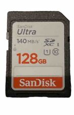 Cartão de memória SD SanDisk Ultra 128GB UHS-I classe 10 SDXC 140MB/s para vídeo Full HD comprar usado  Enviando para Brazil