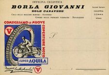 Cartolina officicna ciclistica usato  Bussoleno