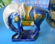 Keramik pferd blau gebraucht kaufen  Alsbach-Hähnlein