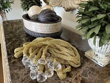 Gold rope garland for sale  Barrington